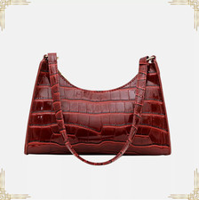 Mobile Phone Pouch Bag Cash Tote GENUINE LEATHER Party Business Carry Handbag