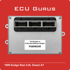 1999 Dodge Ram 5.9l Diesel At Firewall Computer P56040199 Vin Programmed Pcm 1999 Dodge Ram 5.9l Diesel At Firewall Computer P56040199 Vin Programmed Pcm