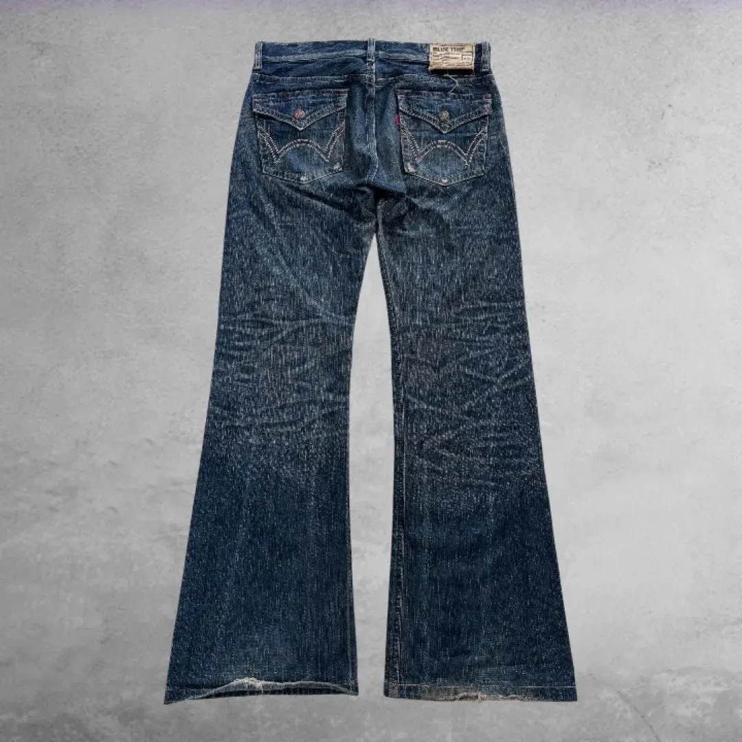 swag アーカイブ EDWIN grunge flared denim Y2K swag アーカイブ 