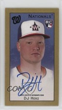 2025 Topps T205 Auto DJ Herz Auto 4z8