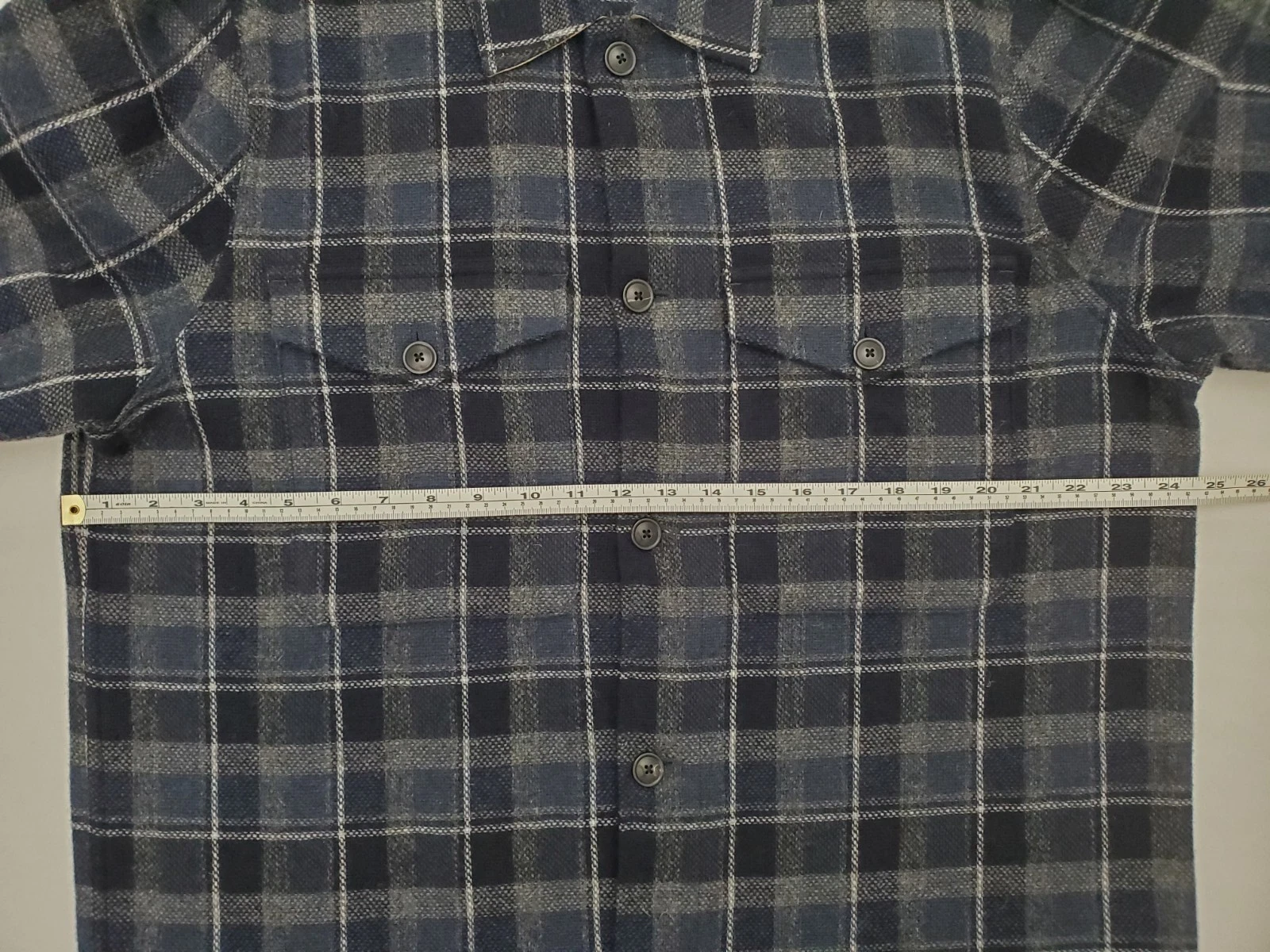 Todd Snyder Plaid Wool Utility Overshirt Jacket Size L Made in Portugal NWOT - product detail image 20