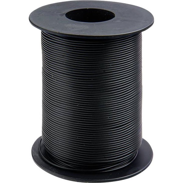 Donau Jumper Wire 1x0.20mm² Black 100m Plastic Insulated
