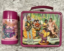 Disney The Rescuers Bugaloos Plastic Lunchbox with Matching Thermos