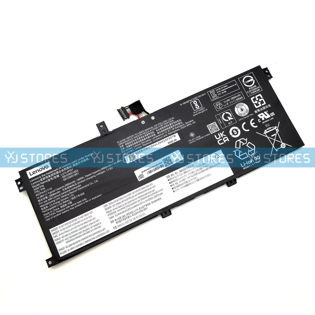 Genuine L21L4PG1 L21M4PG1 L21C4PG1 Battery for Lenovo ThinkPad L13