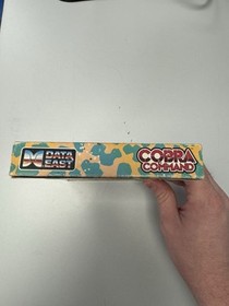 Nes Cobra Command CIB Game Box Manual W/ Protector 