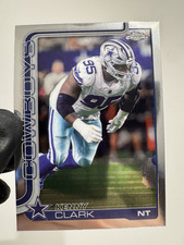 2025 ToppsChrome Kenny Clark Base Set #73 Dallas Cowboys NFL Football Card