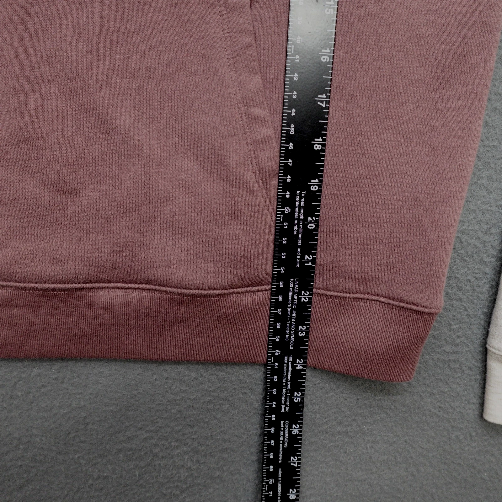 UNDERCOVER Felpa con cappuccio Victoria's Secret rosa colorblock 1 4 zip marrone bianco donna taglia L