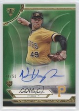 2018 Topps Triple Threads Rookie Emerald 18/50 Nick Kingham #RA-NK Auto 5w7