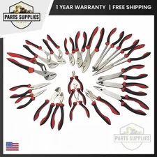 41560 Ironton 20 Pc Extreme Leverage Drop Forged Carbon Steel Pliers Set w/ Rack