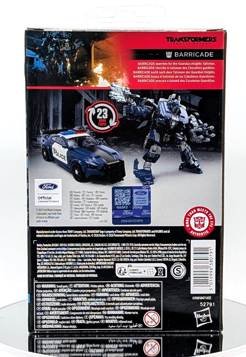 Hasbro/Takara Tomy Transformers The Last Knight Studio Series