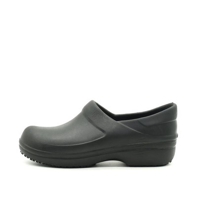 Crocs Damen Clogs EU 36-37 Bistro Schwarz Antirutsch, Leicht, Waschbar