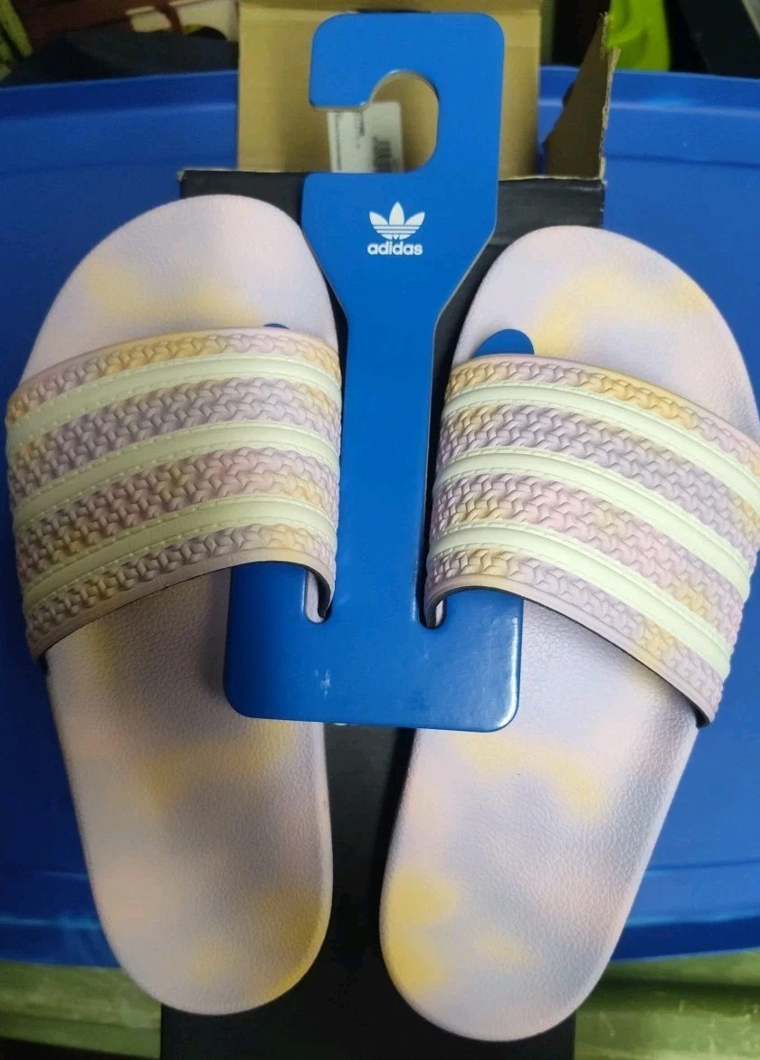 Sandali Adidas Adilette Comfort 3 strisce sportivi slide donna taglia 7 vedi foto!!!