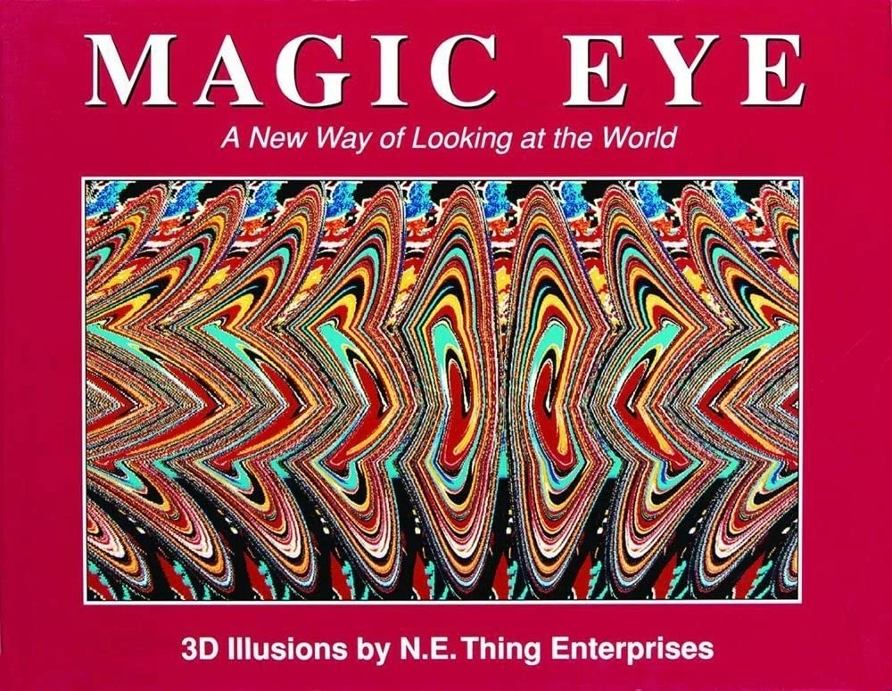 Magic Eye: A New Way of Looking at the World - hardcover N.E.Thing Enterpris...