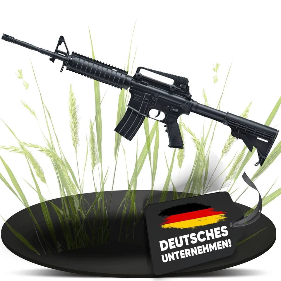 NEMT Airsoft M1b AEG Softair Schwarz Electric 6 mm BB ab 14 <0,5 J