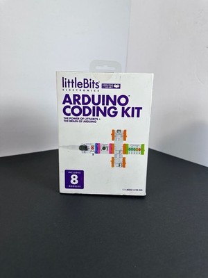 littleBits Electronics Arduino Coding Kit with 8 Modules open box New