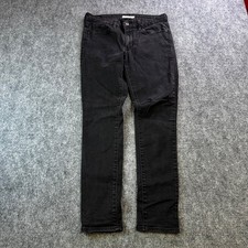 Womens Levis 711 Skinny Jeans Charcoal Black sz. 30