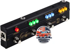 Pedal multiefectos para guitarra acústica: preamplificador, delay y reverb, NEW