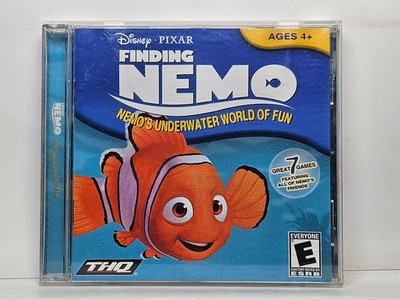 Disney Pixar Finding Nemo Nemo's Underwater World of Fun PC CD-ROM