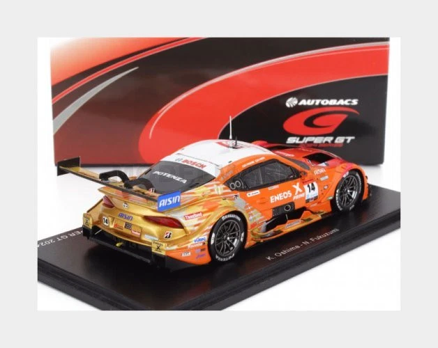 SPARK-MODEL SGT153 TOYOTA - SUPRA GR TEAM ENEOS ROOKIE N 14 GT500 CLASS SUPER GT - Immagine 2 di 2