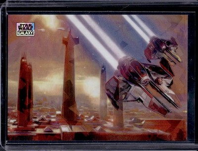 2025 Star Wars Chrome Galaxy ETA-2 ACTIS-CLASS INTERCEPTOR Atomic /150 #46