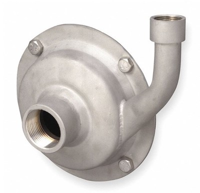 Dayton 4JMY6 Stainless Steel Centrifugal Pump Head, 2 Hp, 2 in x 1 1/2 in, 56J