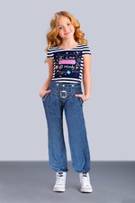 Design Mädchen Hose Jeans Gr. 122 - 176