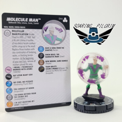 Marvel Heroclix MOLECULE MAN - 044 RARE Future Foundation Set