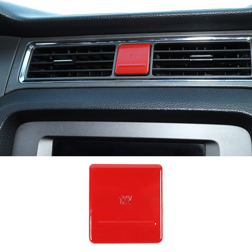 Red Interior Exterior Decor Cover Trim For Ford Mustang 2010 2011 2012 2013 2014