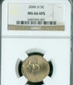 2006 D JEFFERSON NICKEL NGC MS66 *