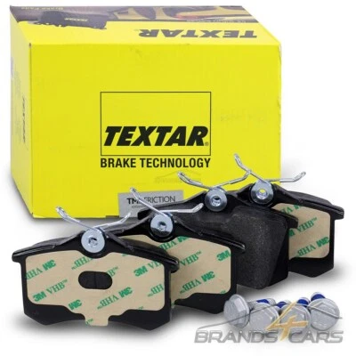 TEXTAR BREMSBELÄGE HINTEN FÜR VW GOLF 3 4 5 6 PASSAT B3 B4 B5 POLO 9N 5 6R 6 AW - Bild 1 von 4