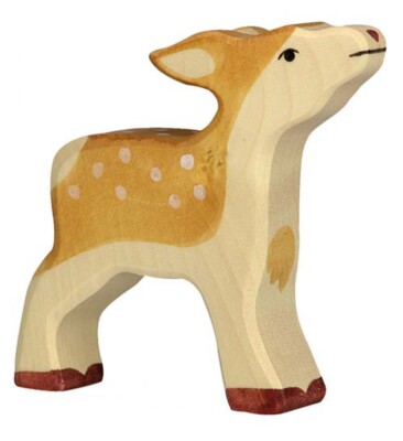 Holztiger 80091 Kitz Holzfigur bemalt