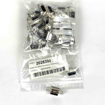 Harting SUB-D 2-Wege-Kabelhalterung Hochstromkontakt 09691000022 (10Stk.), unuse