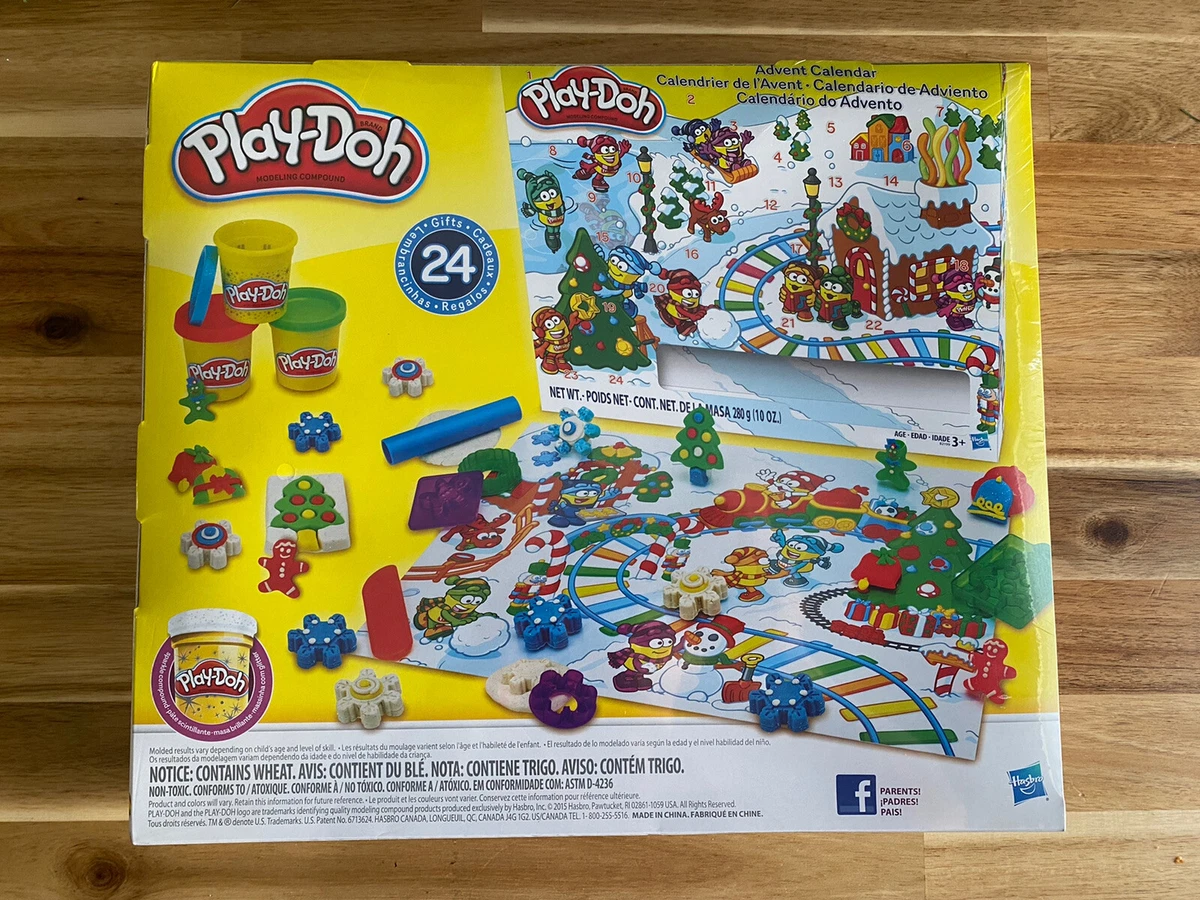 Play Doh Advent Calendar Interactive Creative Kids Molding Clay