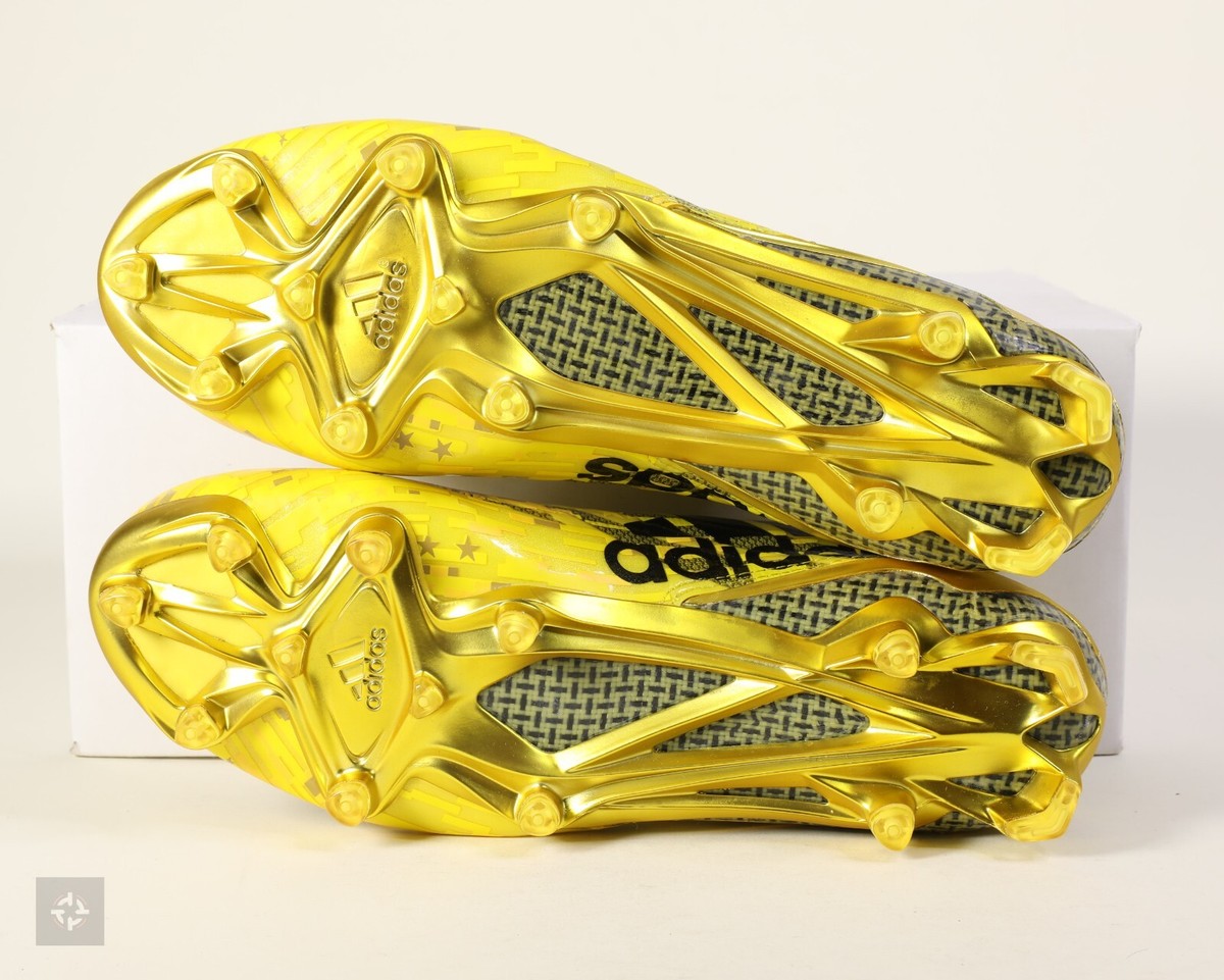Adidas Adizero 5-Star 6.0 Kevlar Yellow Football Cleats Men's Size