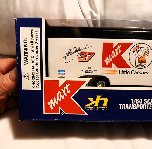 Racing Champions 1995 Kmart Racing Team Transporter #37 Nascar John Andretti - Picture 4 of 8