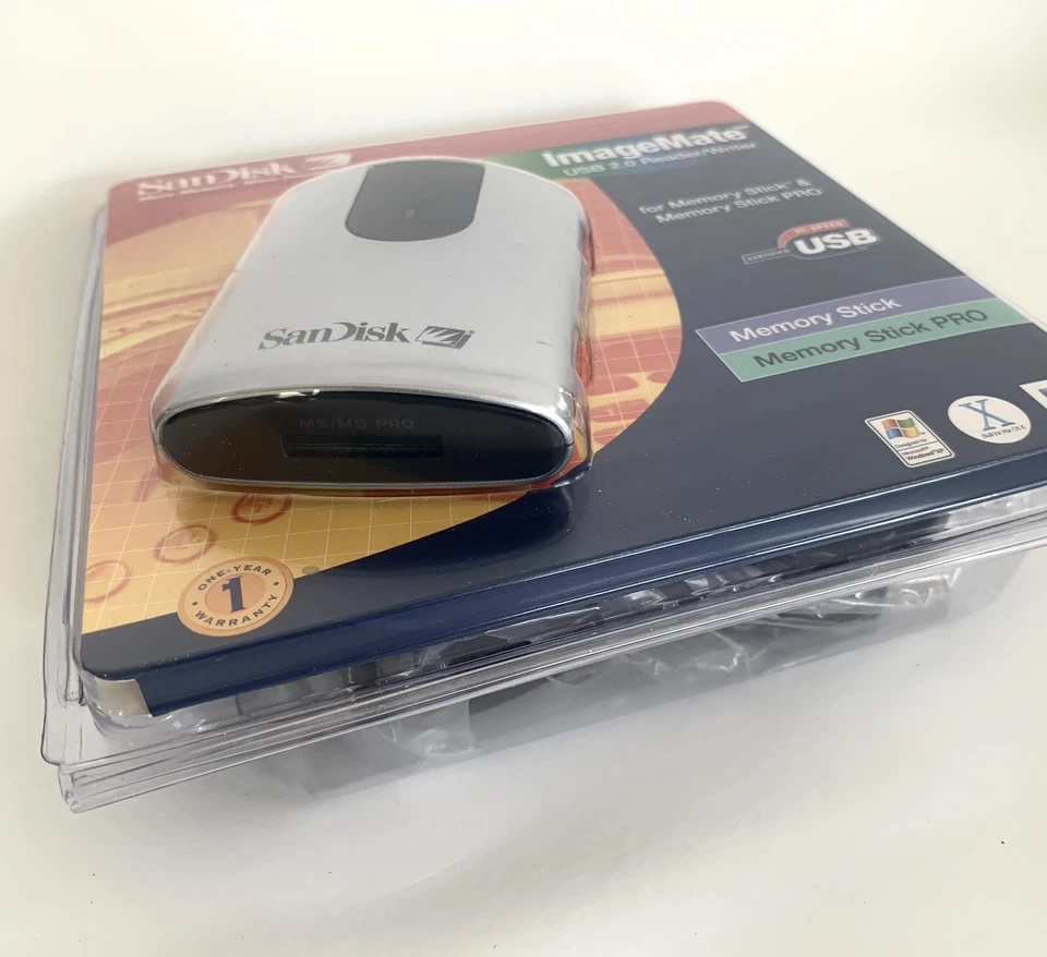 SanDisk ImageMate USB 2.0 Reader Writer Memory Stick PRO SDDR-97-07 (A2) NEW** - Image 2 of 4