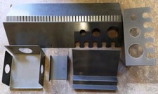 Set accessori per scrivania di design in metallo Sami - Made in Italy