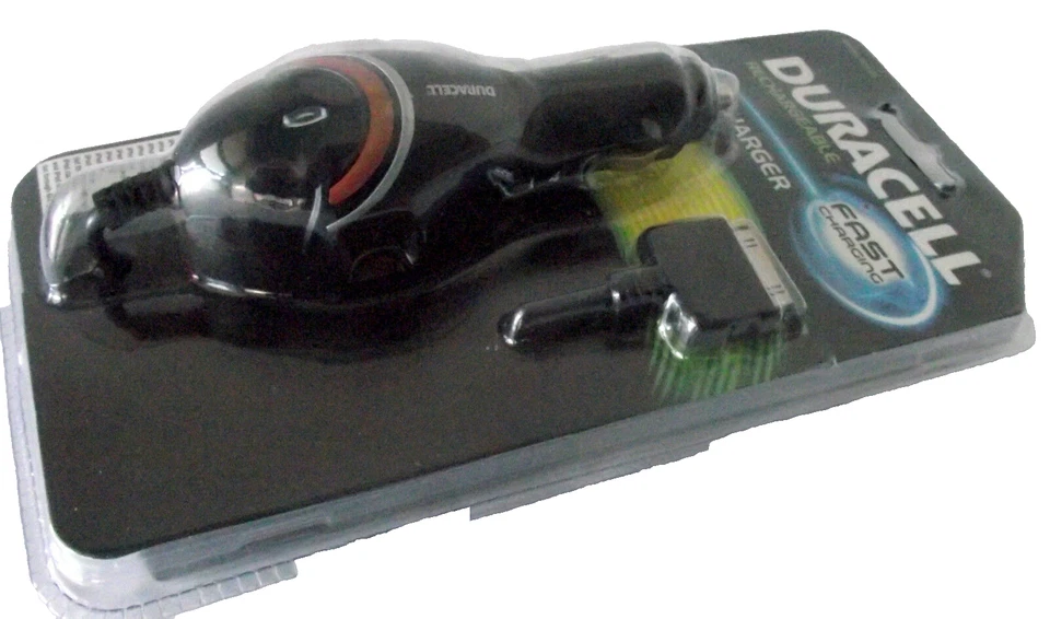 iPhone Car Charger Duracell Rechargeable 4 4s 3GS 3G iPad 2 Touch iPod FD4104 NE - Image 3 of 4