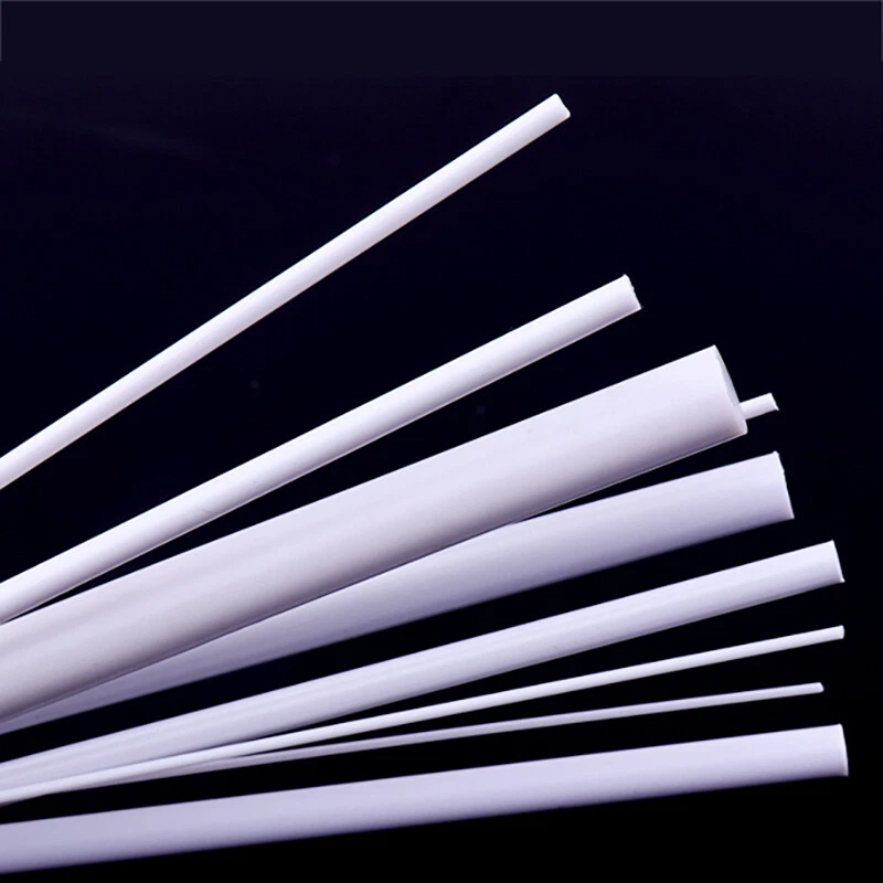 1mm - 15mm ABS Styrene Plastic Round Rod Bar Strip Modelling 250mm Length - Image 2 of 4