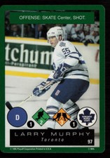 Larry Murphy 1995-96 Playoff One on One Challenge #97 Toronto Maple Leafs