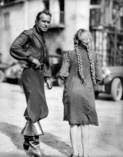 8x10 Print Douglas Fairbanks Mary Pickford Costumed Studio Lot 1920's DCDS