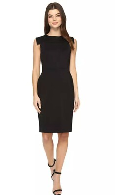 Modern American Designer Sleeveless Sheath Dress Black 4 at Nordstrom Rack - Womens Work Dresses