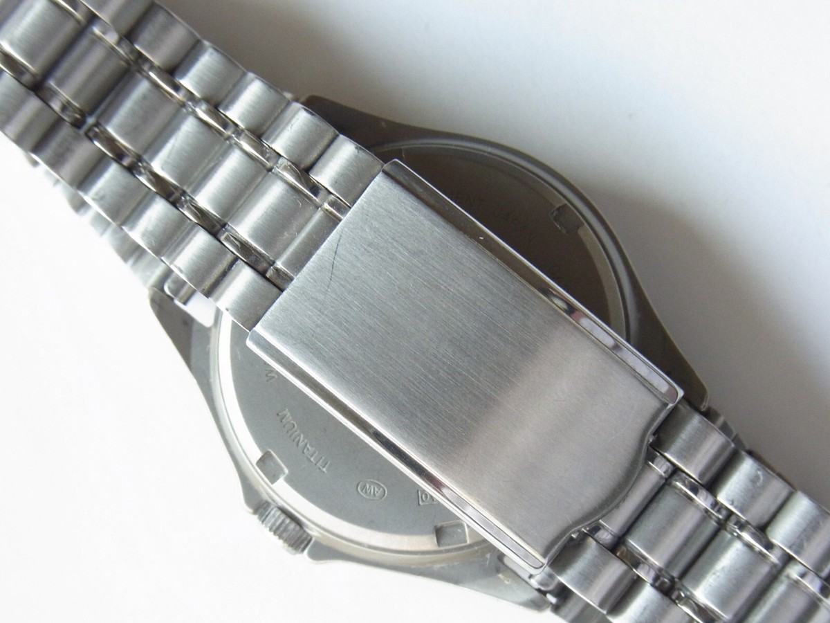 SEIKO ALBA TITANIUM V501-0BC0 0 BAR WATER RESIST MEN