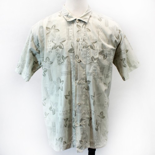 Local Motion Aloha Tropical print Hawaiian cotton shirt XL Made in USA - 第 1/7 張圖片