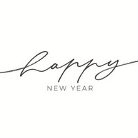 20 Servietten Fresh New Year - Einfach Happy New Year 33X33Cm