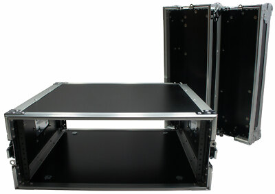Harmony Cases HC4UAD DJ Flight Amp 4U Rack Space Road Travel Amplifier Case