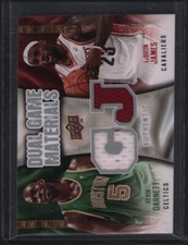 2009-10 Upper Deck - Dual Game Materials LeBron James, Dwyane Wade
