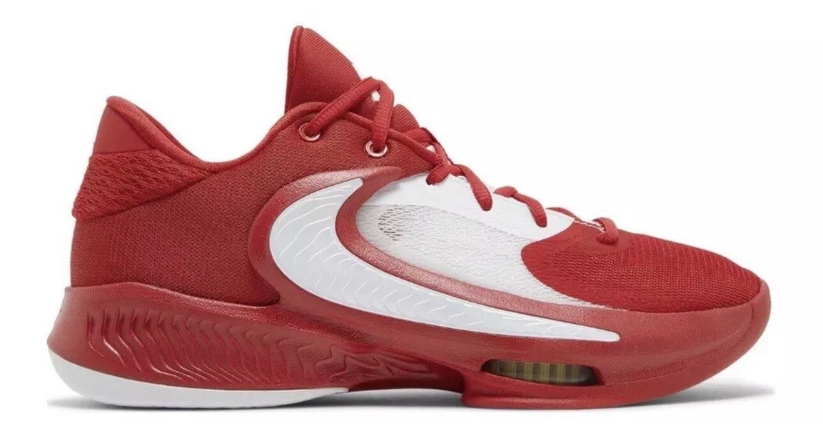 Nike Zoom Freak 4 TB Mens Basketball Shoes University Red