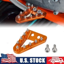 CNC Rear Foot Brake Pedal Lever Plate Tip For KTM 250 350 450 SXF XC-F 2016-2025