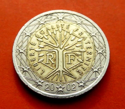Superbe Pièce Rare de 2 EURO 2002 FRANCE " Fer à Cheval " - Photo 1/2